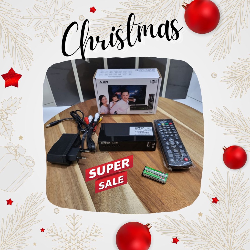 Jual SET TOP BOX DVBT2 STB MATRIX / ZYREX Shopee Indonesia