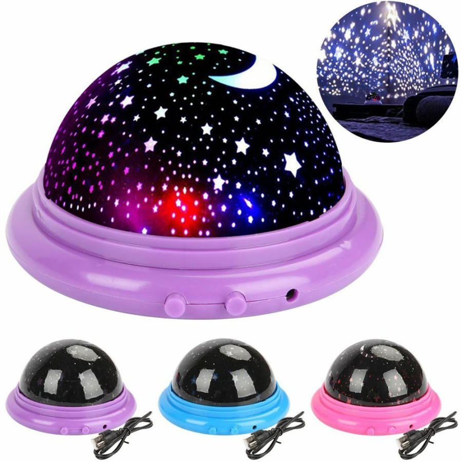 Lampu Tidur Proyektor STAR MASTER Night Lamp Lampu LED Motif Bintang - YS Shop