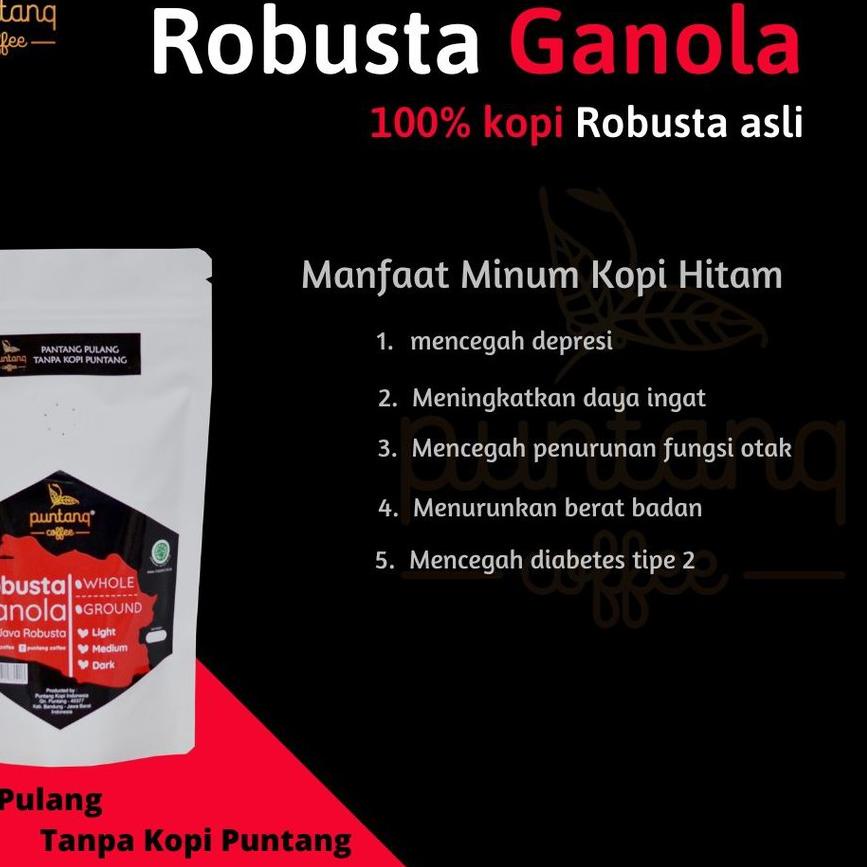 

limited STOCK!kopi asli, kopi robusta blend jawa barat bubuk/biji 250 gr 100% menyehatkan|RA1