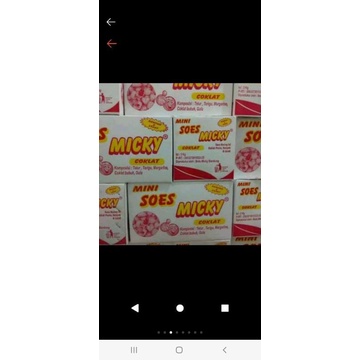 cokelat soes  mini merk G&amp;G dan micky 250gr