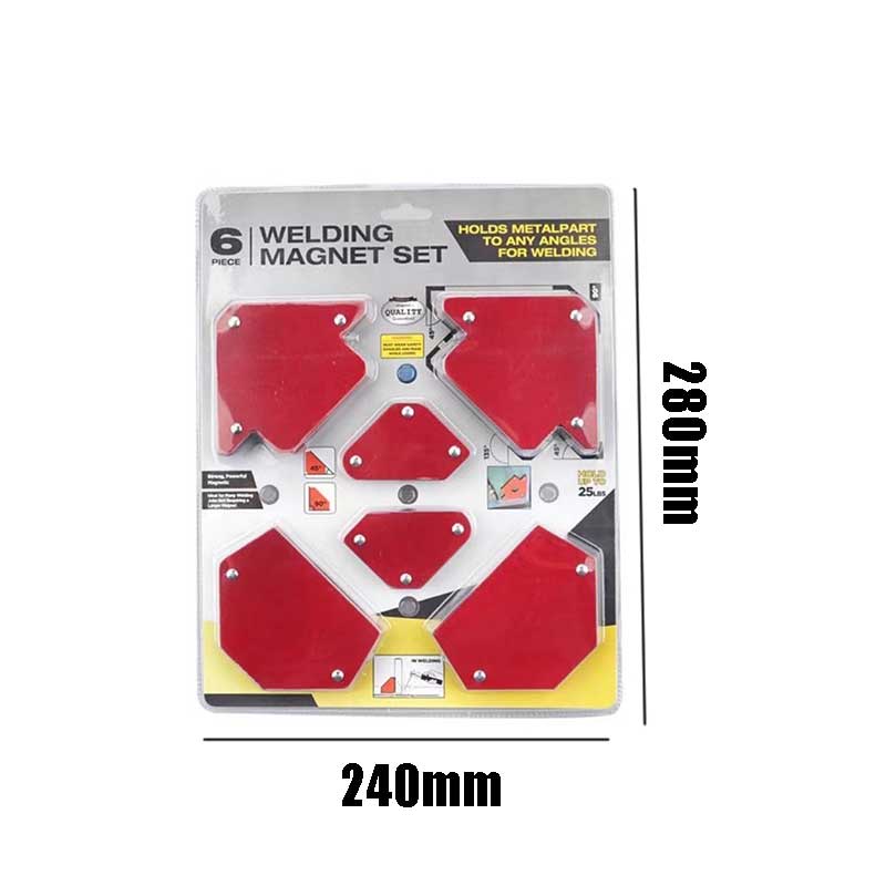 Siku Magnet Untuk Magnetic Welding Holder 6PCS  25 Lbs 3 Inch