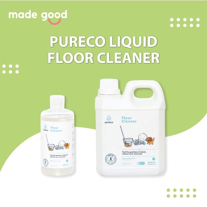 Pureco Liquid - Floor Cleaner Sabun Pel Karbol Pembersih Lantai Rumah 900 ml