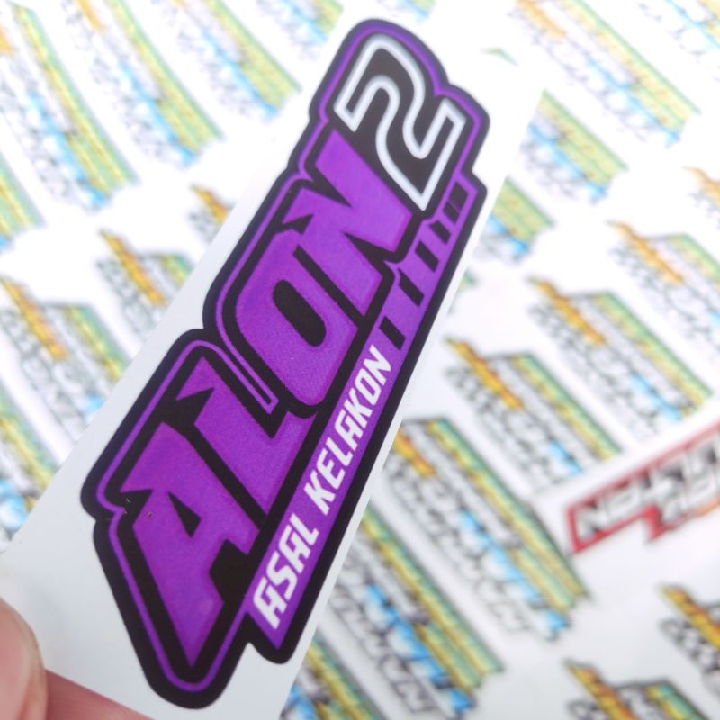 Stiker alon2 asal kelakon