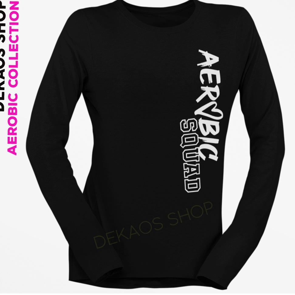 ✭Paling Popular⋆➴ BAJU AEROBIC WANITA / KAOS AEROBIC WANITA / KAOS SENAM ZUMBA LENGAN PANJANG / SETE
