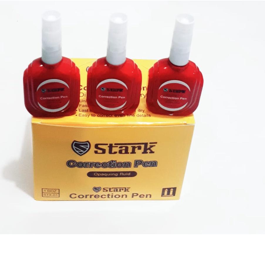 

Barang Baru ♗ 1Dus / 12pcs Correction Pen Stark STX-01'