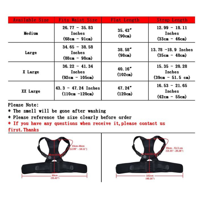 Penyangga Punggung Magnetik Posture Corrector Brace Shoulder Corrector Theraphy Back Support Terapi / Penyangga Punggung - Back Support - Shoulder - Korset punggung - Anti Bungkuk - Penegak Badan