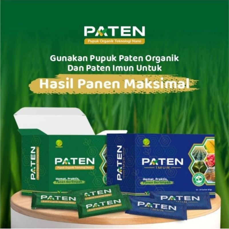 Pupuk Paten Gold / Paten Organik / Imun Paten Teknologi Nano