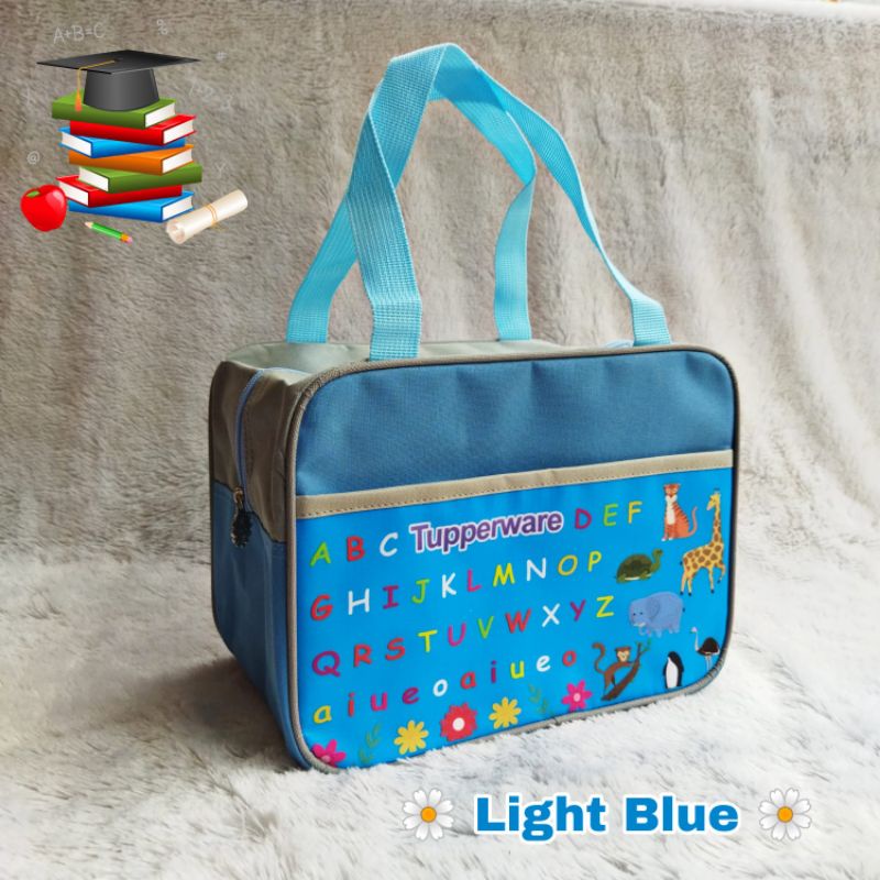 Alphabet Lunch Bag ( Zipper bunga es )