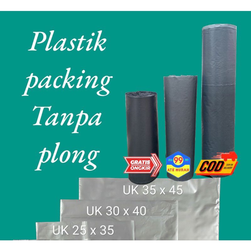 PLASTIK PACKING SILVER HD/kantong plastik/bungkus plastik/alat packing