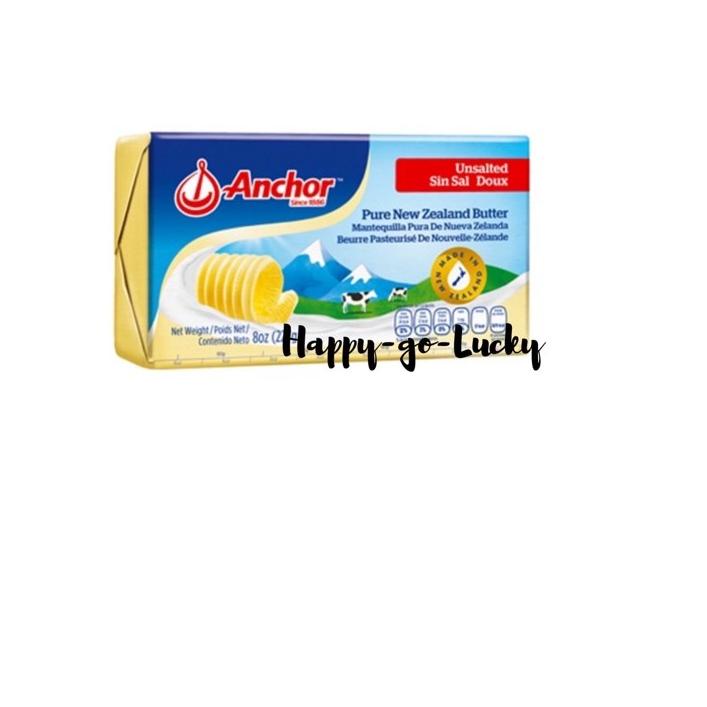 

Big Sale - Anchor salted / unsalted butter mentega asin / tawar 227 gr