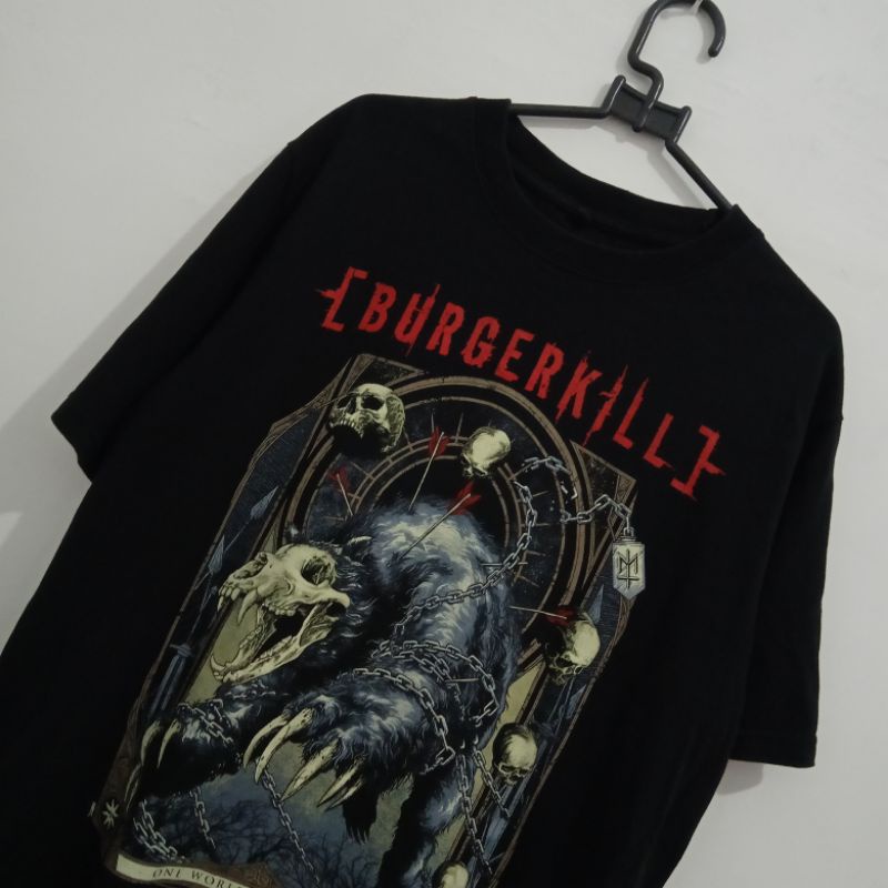 T-SHIRT MATERNAL DISASTER X BURGERKILL - MTRNL MUSIC