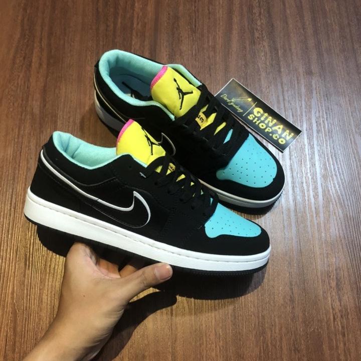 Wow Murah Meriah.. Pria & Wanita Sepatu Sneakers low bio hack Paris Neon Premium import Quality