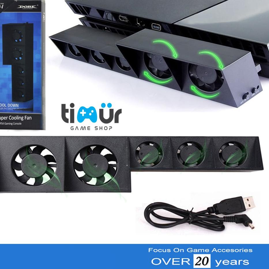 Diskon Hari Ini Kipas Super Cooling Fan PS4 Fat DOBE Original