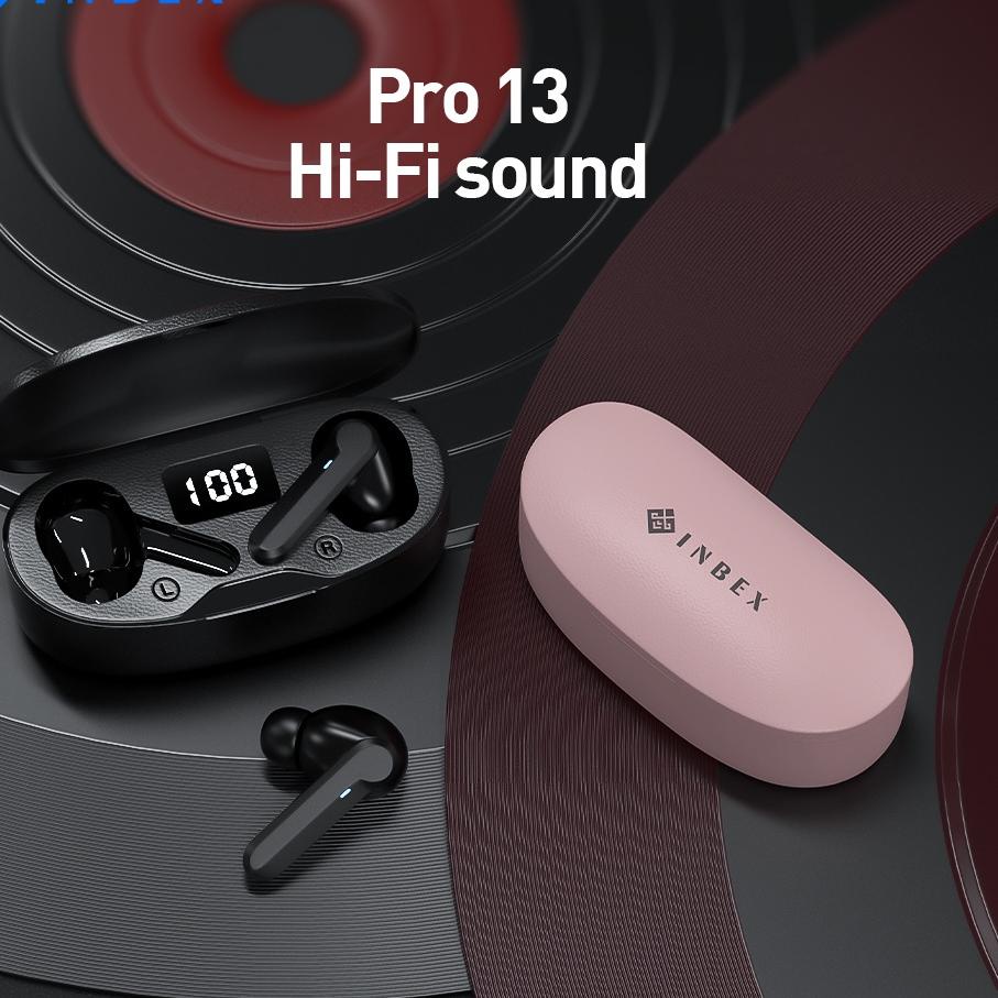 New Sale INBEX TWS Earphone Nirkabel Headset/M8 headphone Bluetooth 5.0 Touch Sensor Noise Cancellin