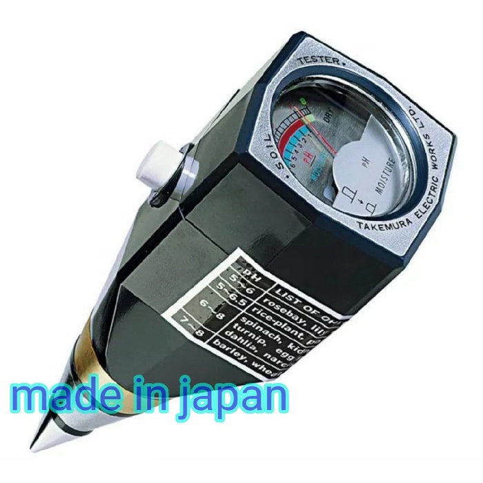 Alat Lab Moisture Meter & Soil Ph Dm-15 Takemura