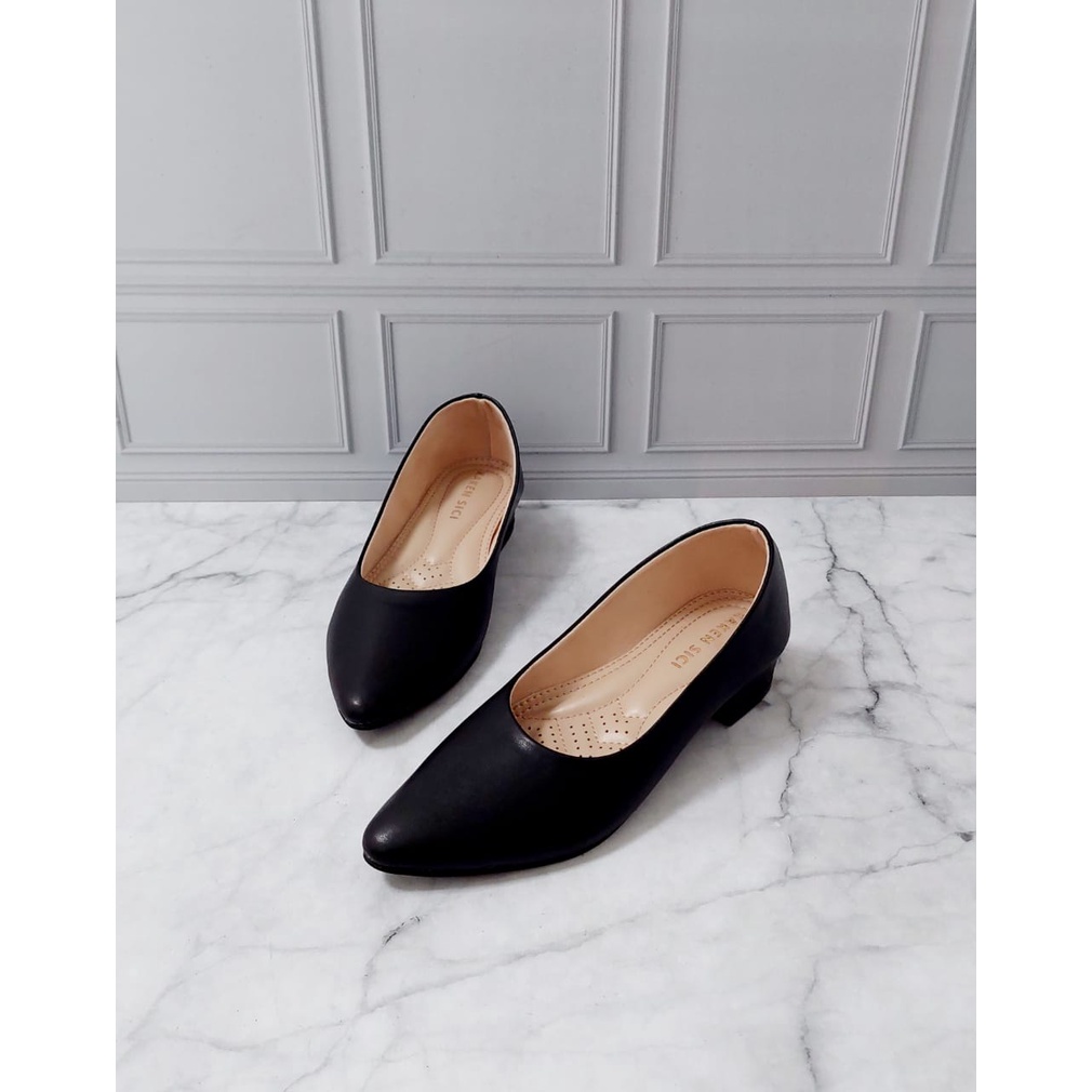Kaken Sici Pantofel elizabeth 3  CM Sepatu Kerja Wanita KS04