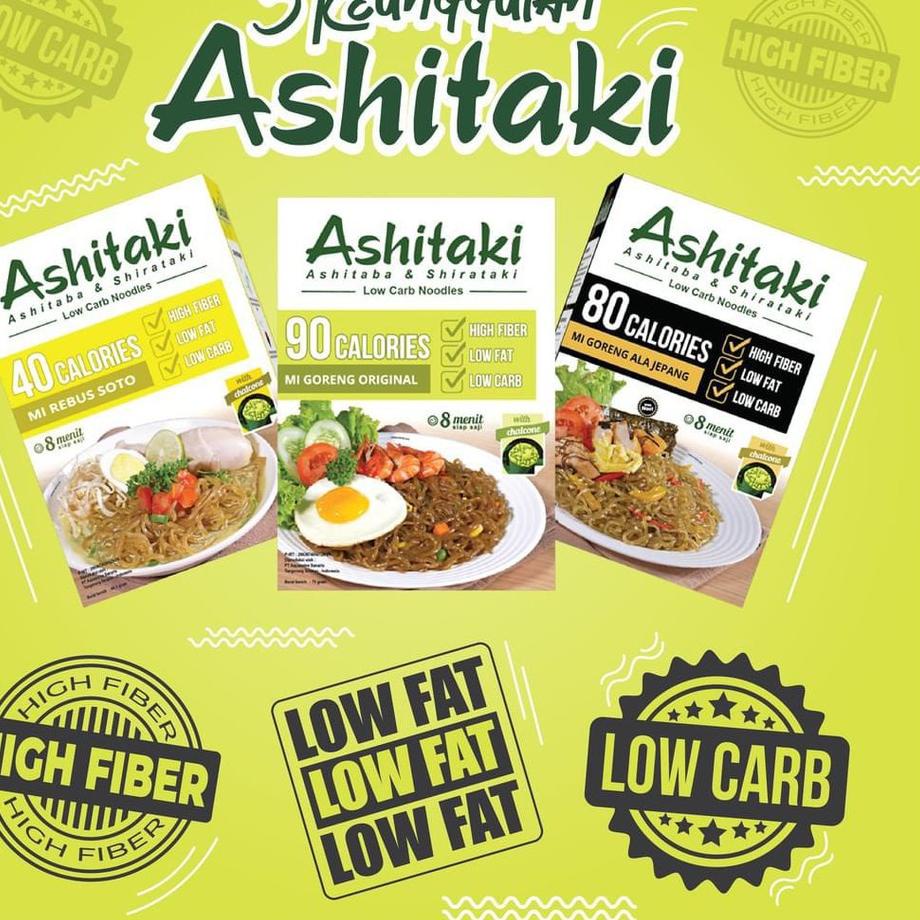 

COD✔️ Ashitaki Mi Instan (Ashitaba & Shirataki)