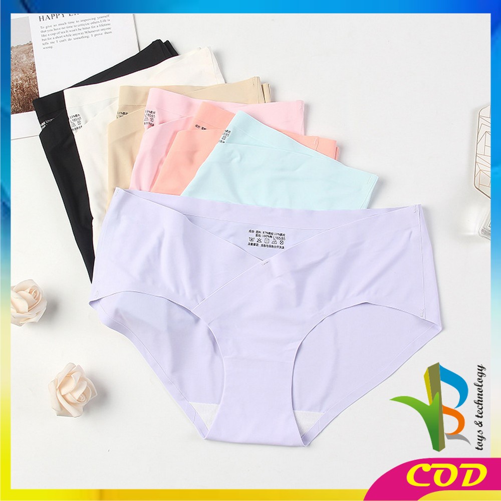 RB-P37 Celana Dalam Seamless Wanita V Shape Low Waist Panties CD Kolor Perempuan Underwer Wanita