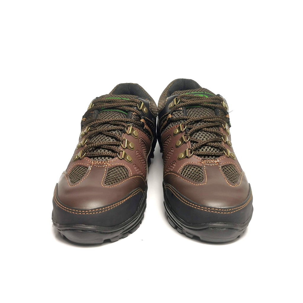 Sepatu Kerja Outdor Safty Pria Sepatu Gunung Hiking Ujing Besi Sepatu Kerja Proyek Lapangan Original