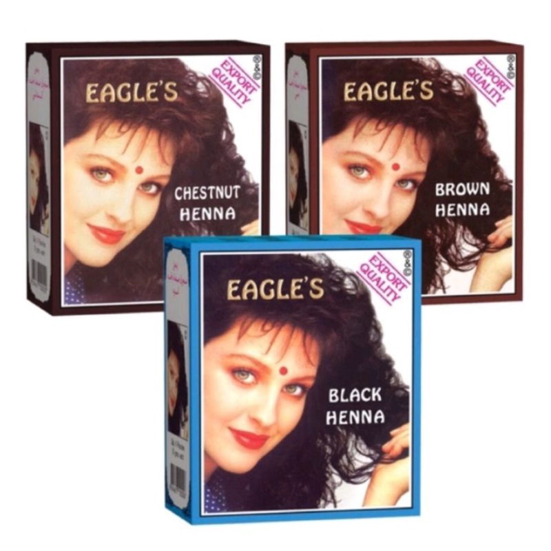 EAGLES  HENA HARI DYE 10 GRM | HENA RAMBUT |1 pcs