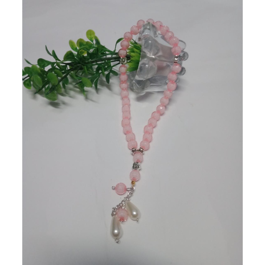 SOUVENIR TASBIH MUTIARA ALIFAH 33 BUTIR / SOUVENIR PERNIKAHAN/40 HARIAN/100 HARIAN/DLL
