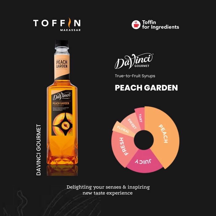 

Davinci Syrup Peach Garden