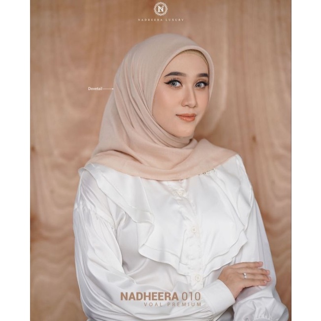 NADHEERA 010 | HIJAB BY NADHEERA LUXURY | HIJAB SEGI EMPAT