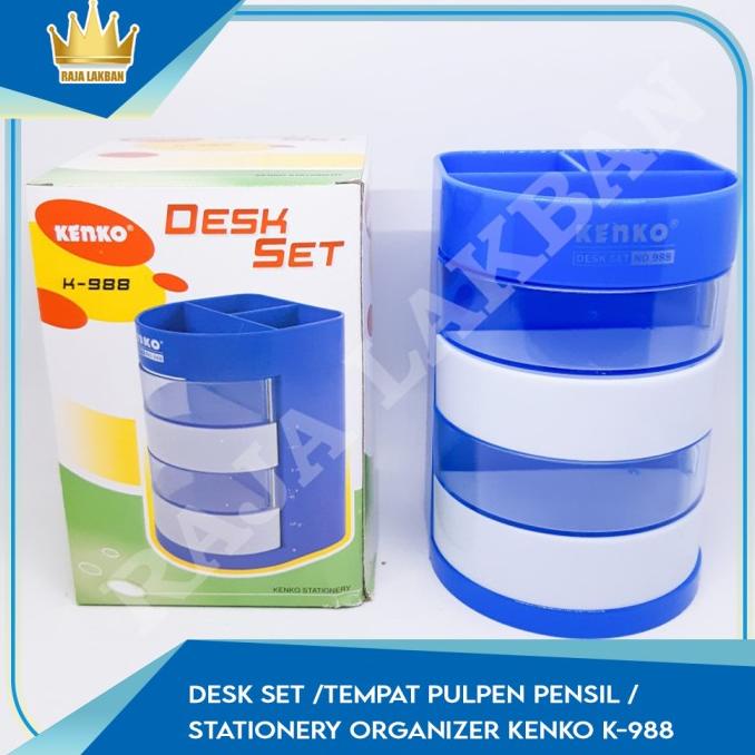 

Desk Set /Tempat Pulpen Pensil / Stationery Organizer KENKO K-988