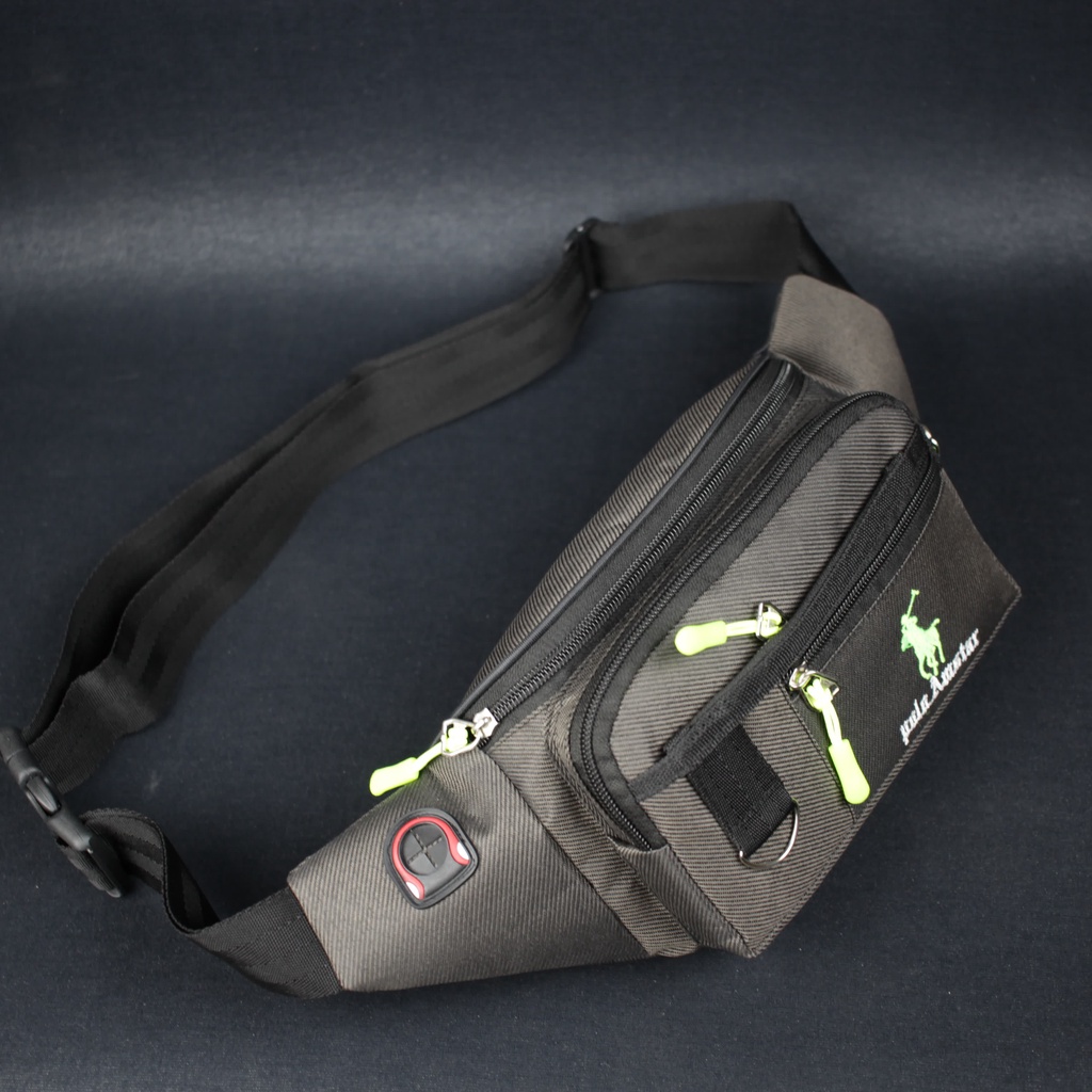 Waistbag Terbaru Bahan Nilon  Murah Berkualitas 100% Real Picture Tas Pria Tas Pinggang Tas Selempang Bahu Tas Termurah
