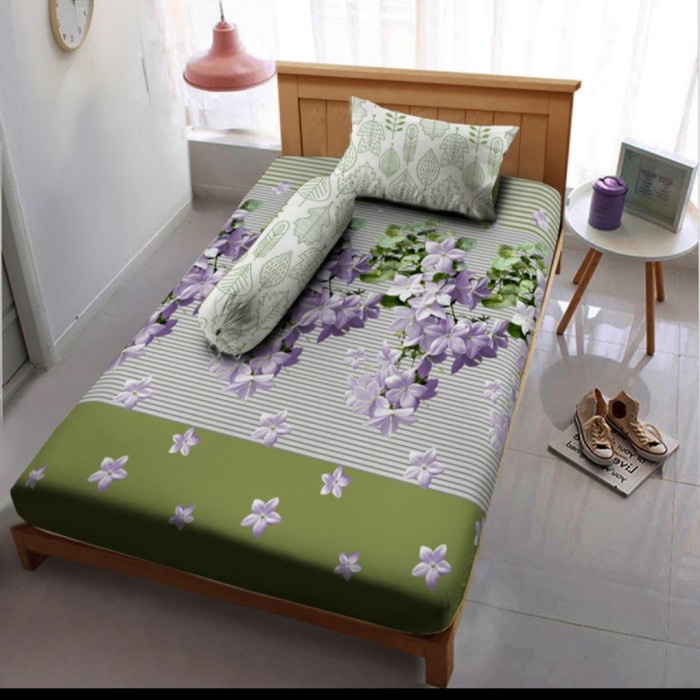 Sprei Single Kintakun Deluxe Loraine {Property Off Liliy Grosir Sprei Jakarta}