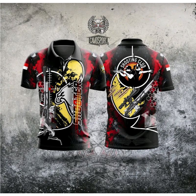 BAJU JERSEY CUSTOM CAMO PERBAKIN SHOOTING HUNTING TNI POLRI 13
