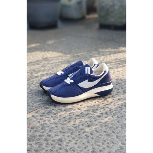 Sepatu Compas Velocity Navy Original