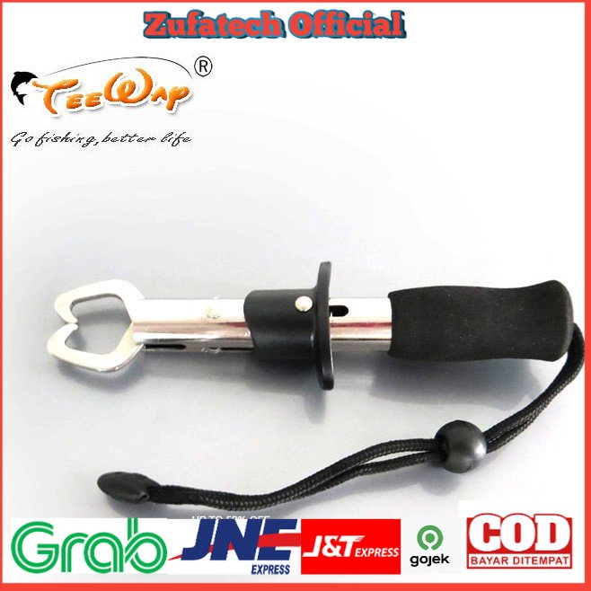 TeeWap Alat Penangkap Ikan Fishing Lip Grabber Fishing Tool - Y4UB - Black