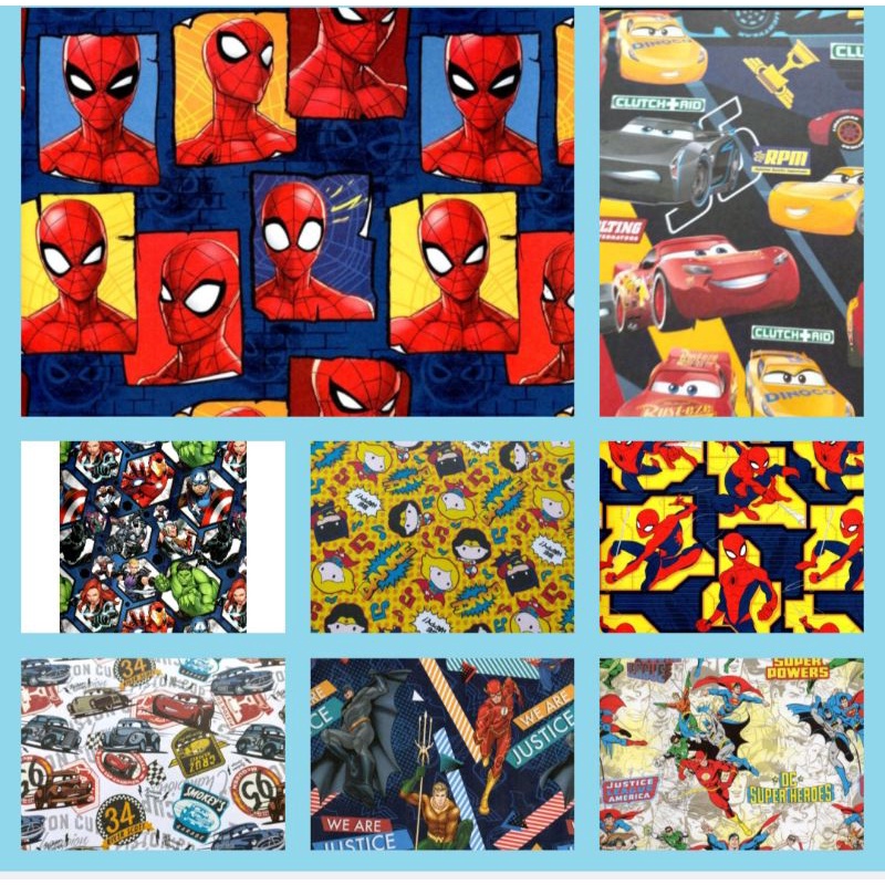 

KERTAS KADO SANWA MOTIF SUPERHERO / KERTAS KADO ULANG TAHUN SANSANWAWA SPIDERMAN AVANGER HERO CARS JUSTICE LEAGUE TOSY STORY