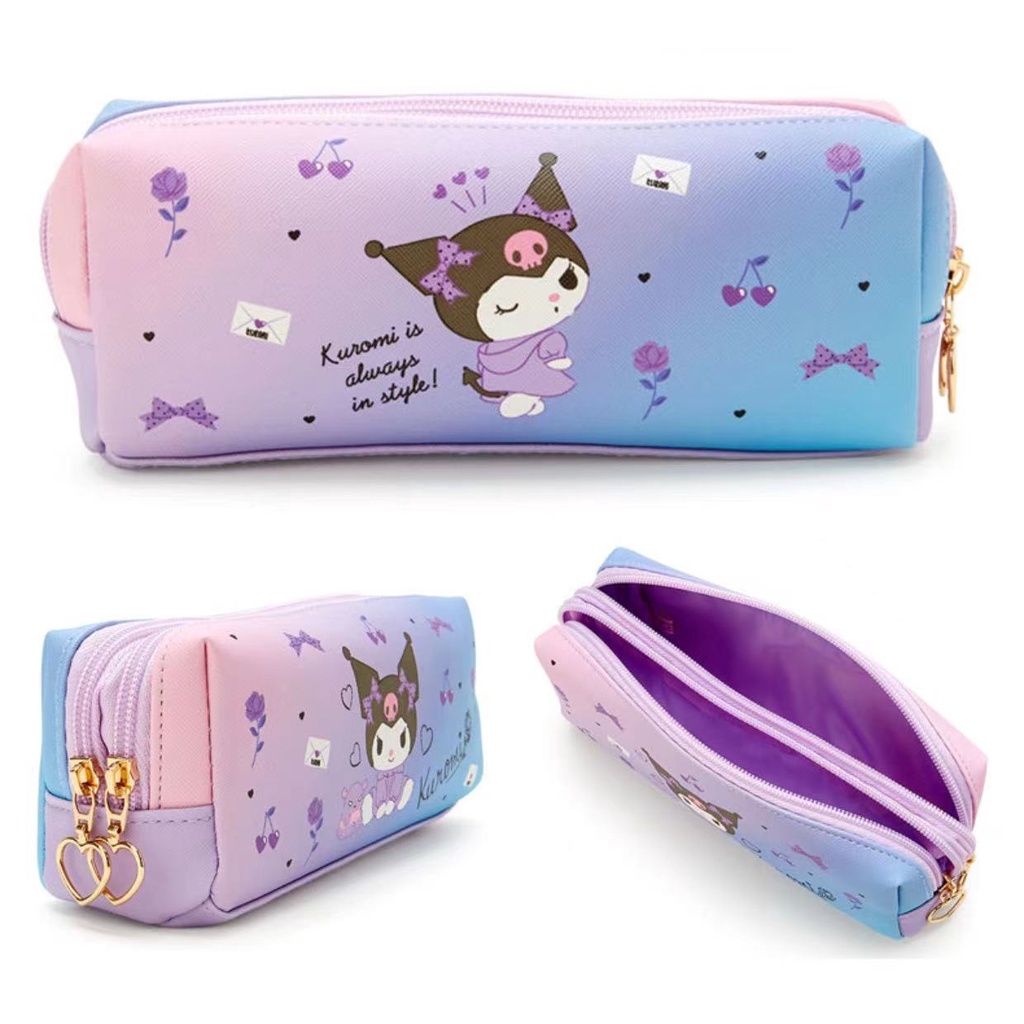 

SANRIO PENSIL CASE / TEMPAT PENSIL AESTHETIC CINANMOROL/KUROMI/MELODI