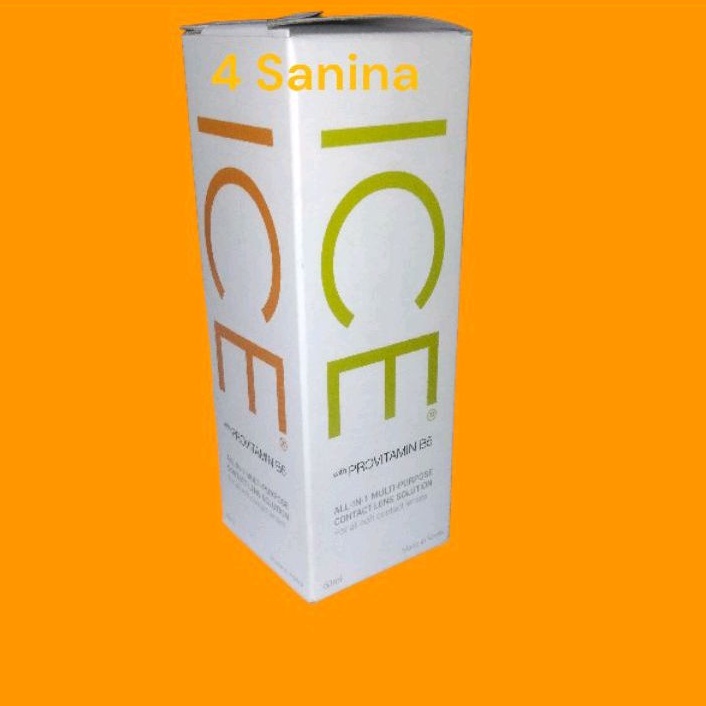 ICE 60 ml Pembersih Softlens /cairan pembersih softlens