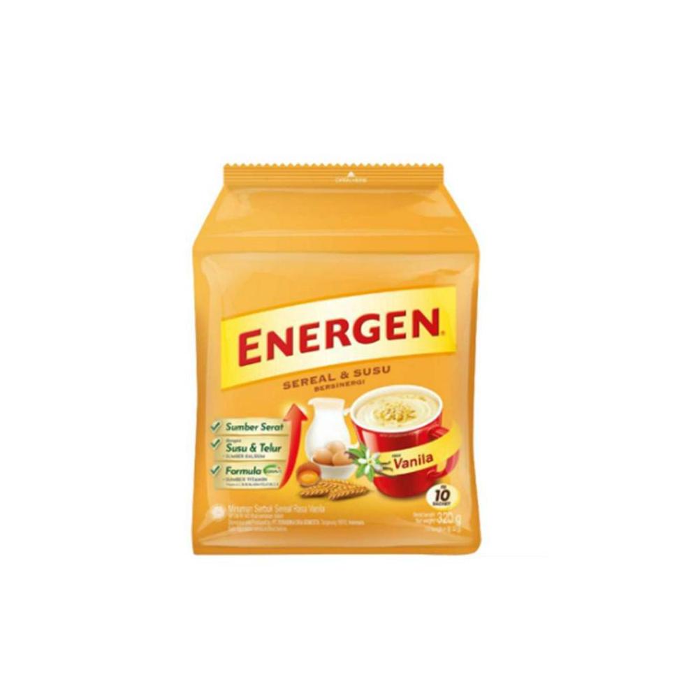 

SALE Energen Susu Sereal Vanilla 10 x 32 gr .,..,.,,,,.,