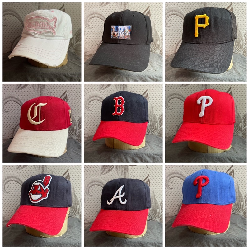 Topi Second MLB ori