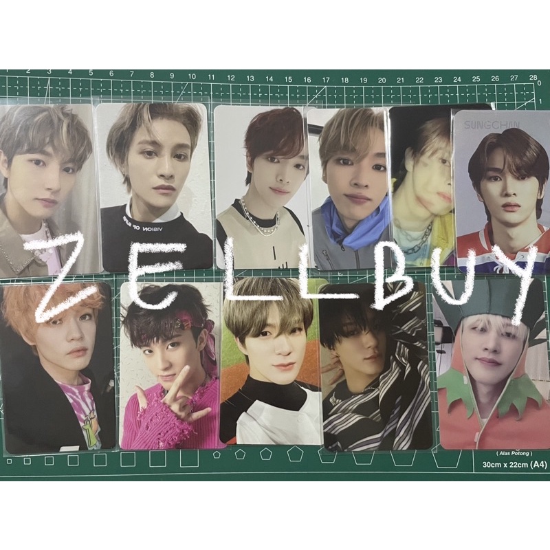 PHOTOCARD NCT WAYV HANBIN B.I COSMOS RENJUN YANGYANG SUNGCHAN CHENLE MARK METAL JENO BASEBALL BINDER