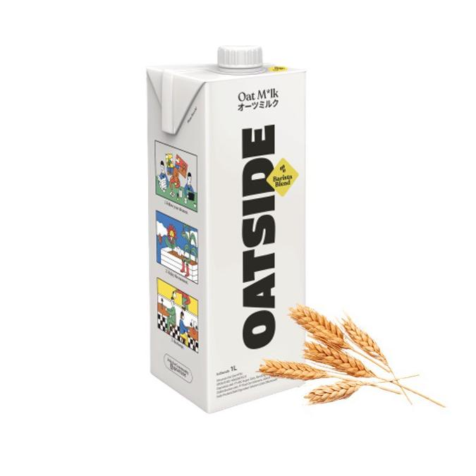 

[KODE QNVGR] Oatside Barista Blend Milk Susu Gandum 1 L