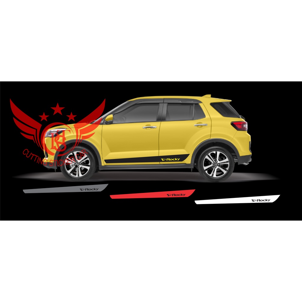 cutting sticker mobil rocky cutting sticker mobil daihatsu rocky sirion all tipe