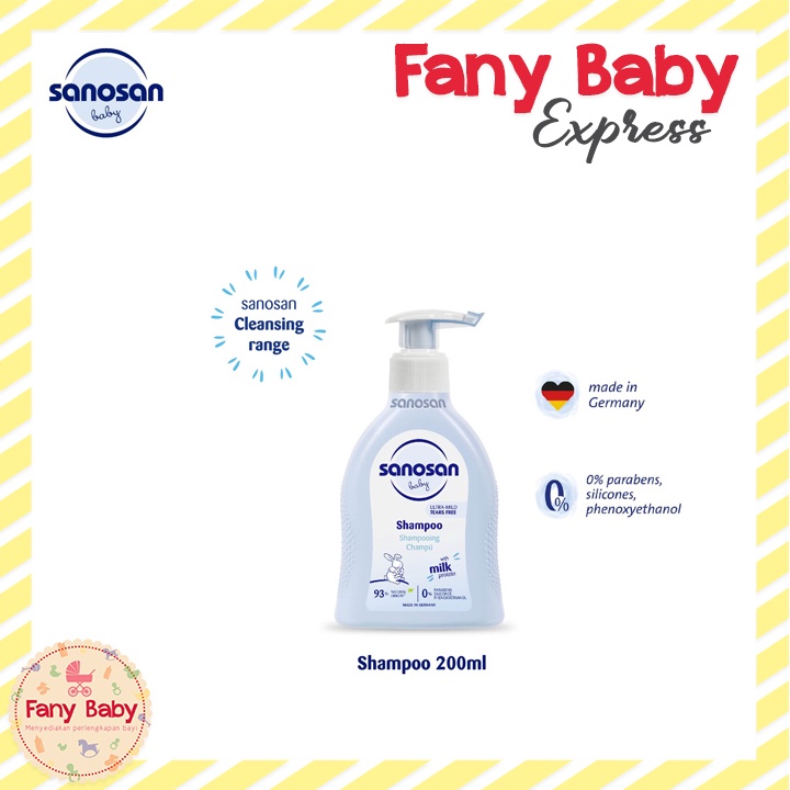 SANOSAN SHAMPOO 200ML