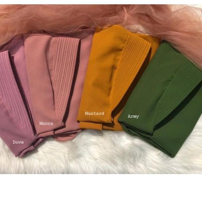 Terlaris Hijab Bergo Jumbo Wolfis XL Simple Pet/Jilbab Bergo Wolfis Jumbo XL