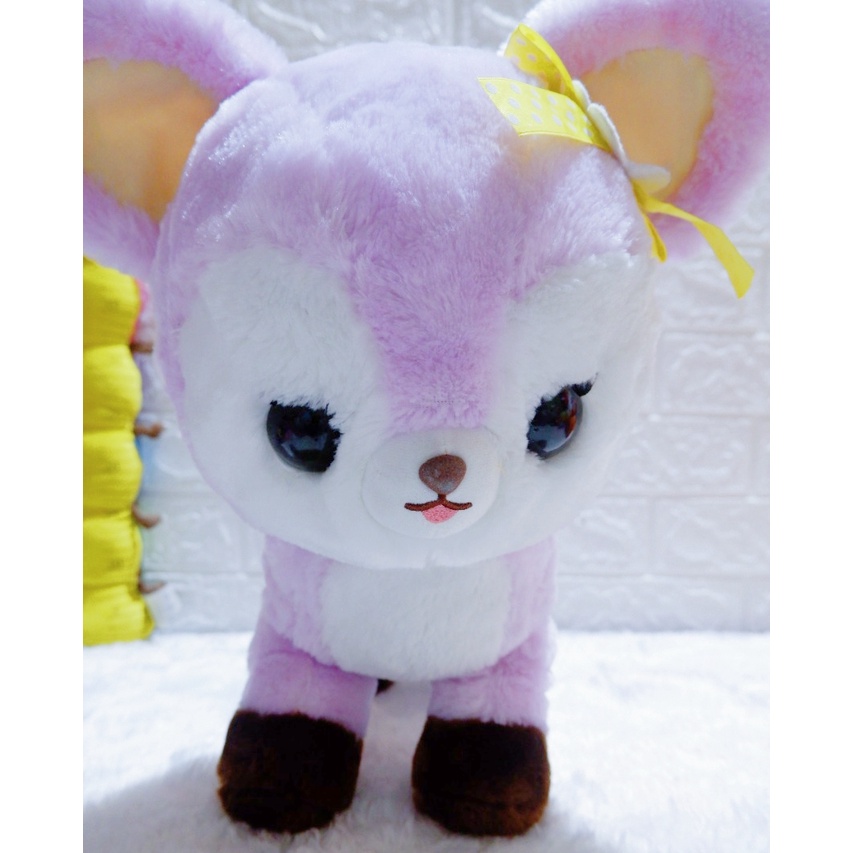 boneka rusa deer kojika no latte purple ungu original amuse