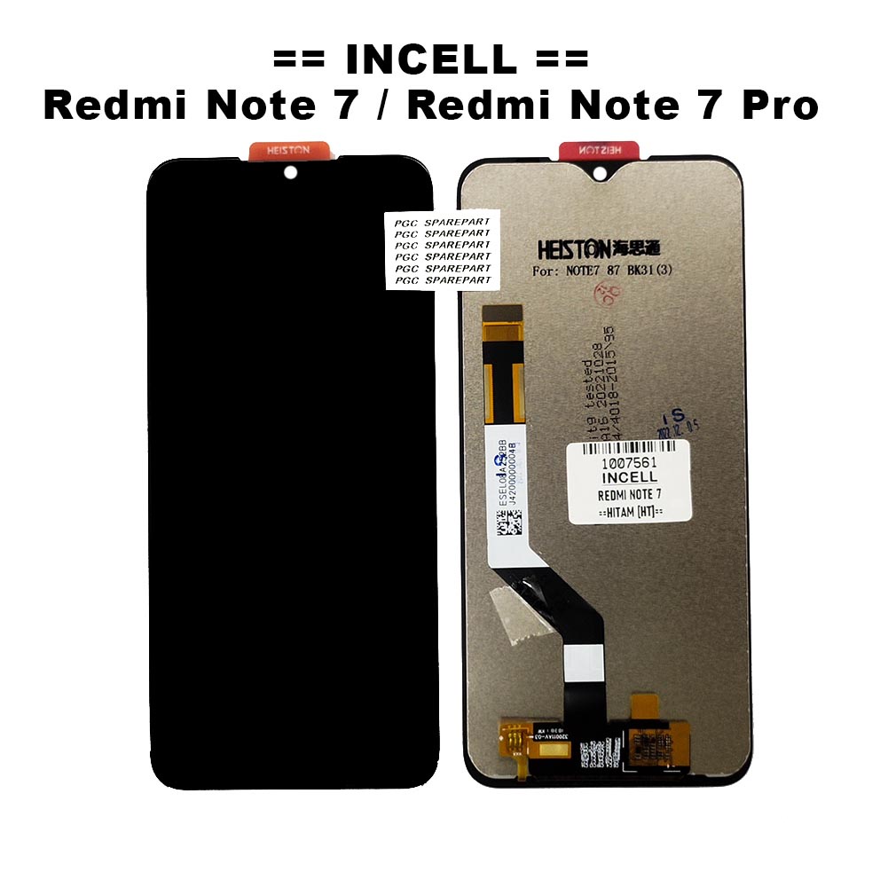 INCELL - LCD Touchscreen Fullset Xiaomi Redmi Note 7 / Redmi Note 7 Pro / Redmi Note 7s