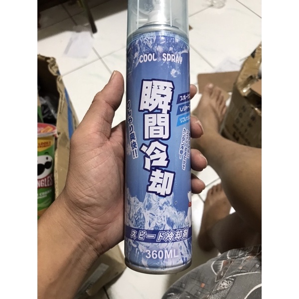 Spray Pendingin Mobil dan Badan secara instant 360ML