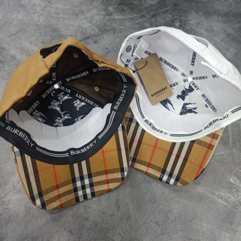 Topi Baseball Burberry super premium Import