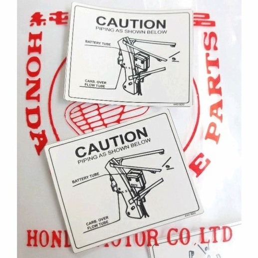 stiker rangka honda cb125 cb125se cb125s