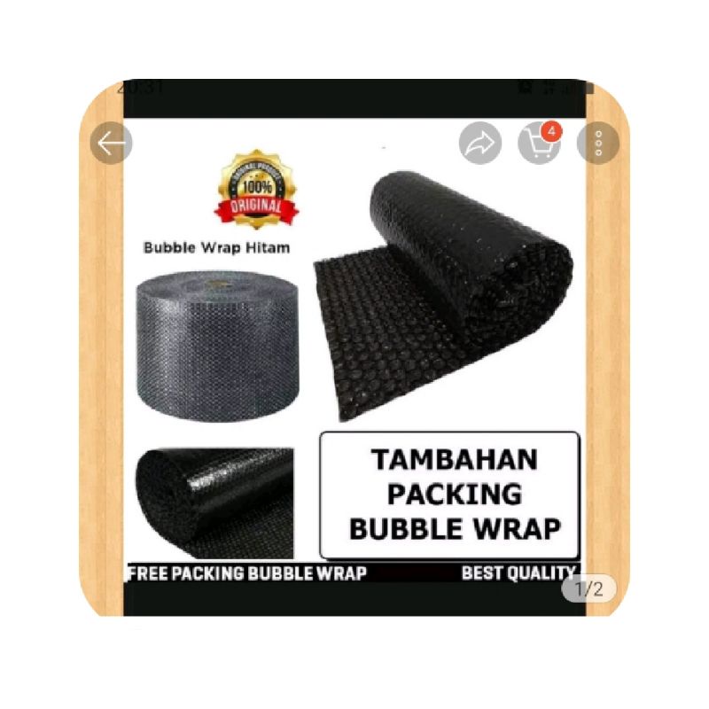 

BUBBLE WRAP UNTUK LAPISAN TAMBAHAN PECKING AGAR LEBIH AMAN