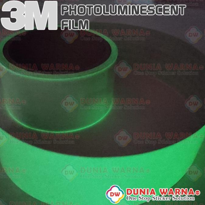 

Stiker 3M Glow In The Dark Sticker Fosfor Safety Pendar Pita 5 CM